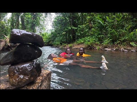Real Island Living | Village Bath Experience - Solomon Islands