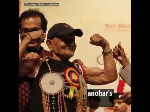 Manohar Aich the "Pocket Hercules"