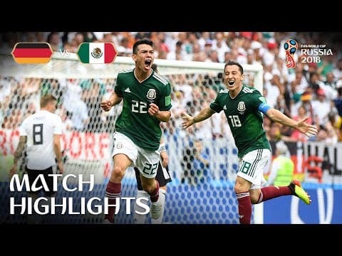 Mexico beat holders Germany