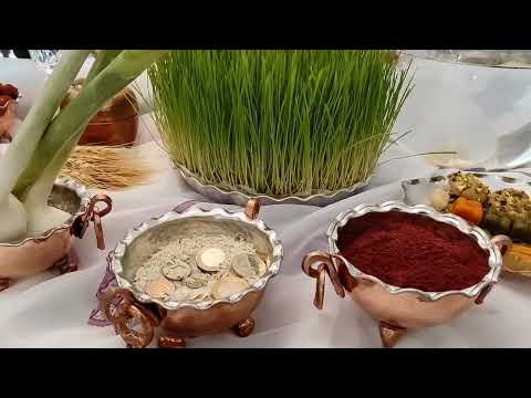 اولین ویدیو در سال ۱۴۰۱ سفره هفت سین #عیدنوروز #هفت_سین #چیدمان