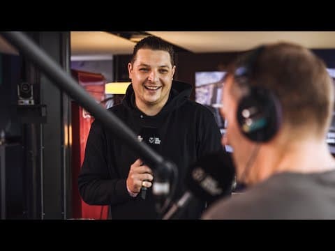 John Newman at the One World Radio studio I Tomorrowland Belgium 2023