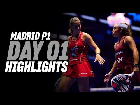 Madrid Premier Padel P1 : Day 1 – Women's Highlight
