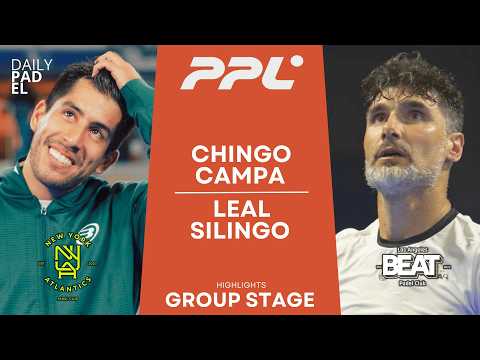SHOWTIME! | Chingotto/Campa VS Leal/Silingo | Padel Pro League | New York | Highlights