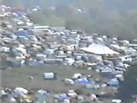 Spiral Tribe at Castlemorton Common, May 1992