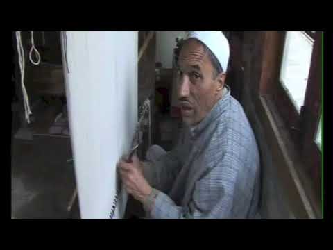 Making of Kashmiri Carpet