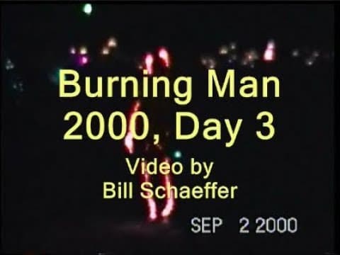 Burning Man 2000, Day 3