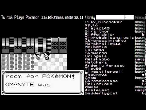 Twitch Plays Pokémon — Lord Helix is born