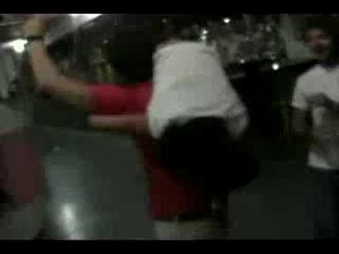 Guests leaving the club at closing time