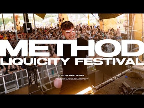 METHOD Liquicity Festival 2025 Live Set | Best Drum and Bass Mix (ft. Sub Focus, Andromedik, Metrik)
