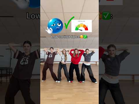 The "low cortisol" dance trend