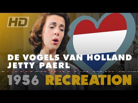 The First Song Ever Performed at Eurovision