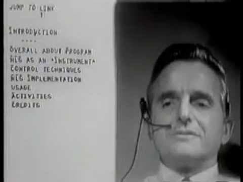 SRI's "Mother of All Demos", Dec. 9, 1968: Hypertext Linkages