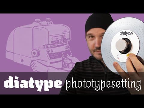 Phototypesetting on a Berthold Diatype