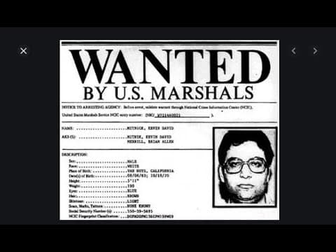 Television special report on Kevin Mitnick
