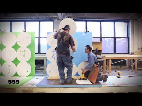 Hermes Window Display Process by @555international