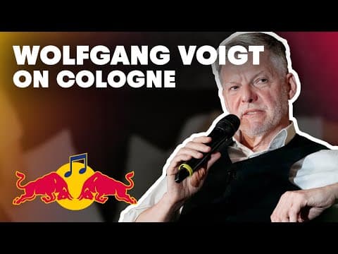 Wolfgang Voigt talks Cologne, Early influences and Studio 1| Red Bull Music Academy
