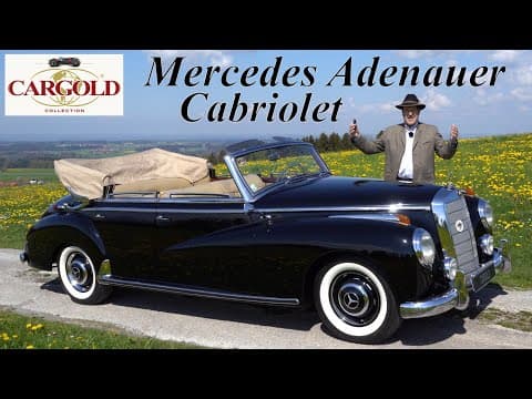 Mercedes 300 b Cabriolet D Adenauer, 1955, Einer von 136, DAS Repräsentationscabriolet von Mercecdes