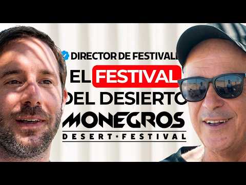 MONEGROS bate RÉCORD: Su director lo cuenta TODO | Monegros Desert Festival