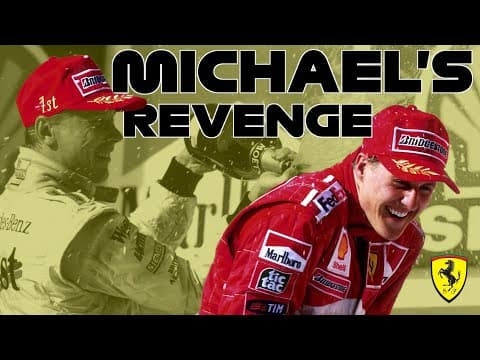How Schumacher Won His First Ferrari Title