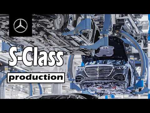 Mercedes Maybach S-Class manufacturing in Germany, Sindelfingen - Luxury car production