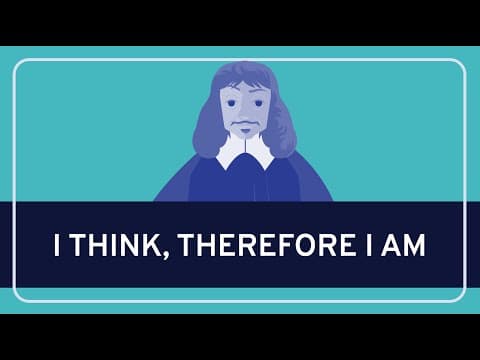 Descartes' Cogito argument (Wireless Philosophy)