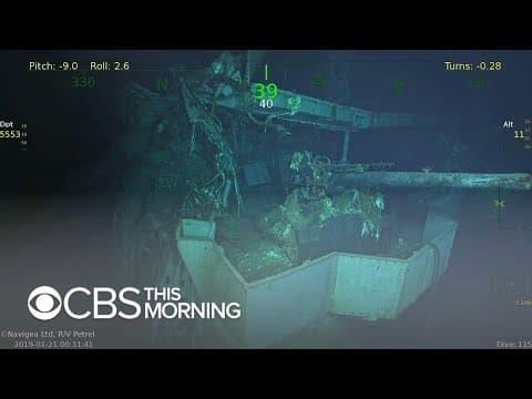 Deep sea explorers discover WWII aircraft carrier USS Wasp