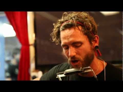 John Butler performs for the crew of the Steve Irwin