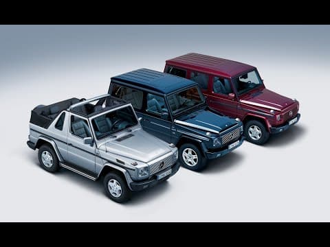 Daimler-Benz archive film on the revised Gelaendewagen
