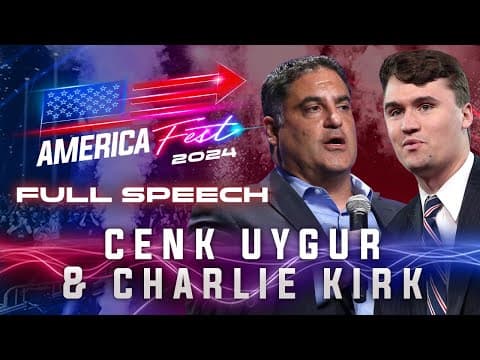 Full conversation with Cenk Uygur at AmericaFest 2024