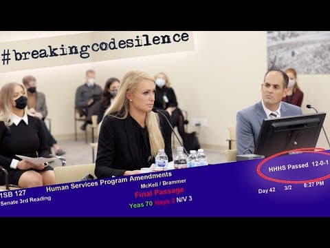 Paris Hilton’s #BreakingCodeSilence journey