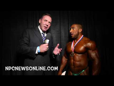 AHMAD ASHKANANI Arnold 2017 212  Bodybuilding Winner Interviewed By Tony Doherty