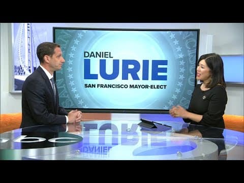 Lurie sits for his first local interview as mayor-elect