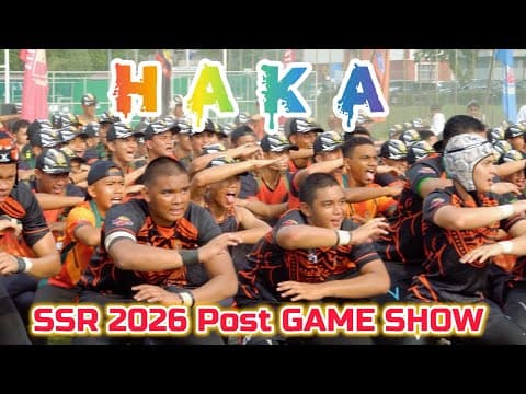 INTENSE Haka & Anthem 🇲🇾 VI vs RMC | SSR 2026 Rugby