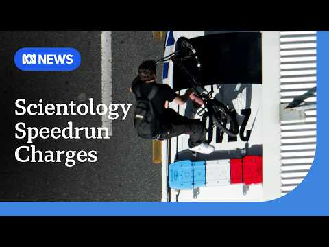 Teens charged after riot in attempted Scientology 'speedrun' in Brisbane (ABC AU)