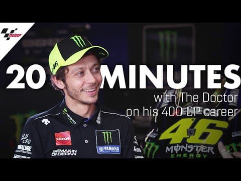 Valentino Rossi uncut: 20 minute interview with The Doctor on his 400 GP career
