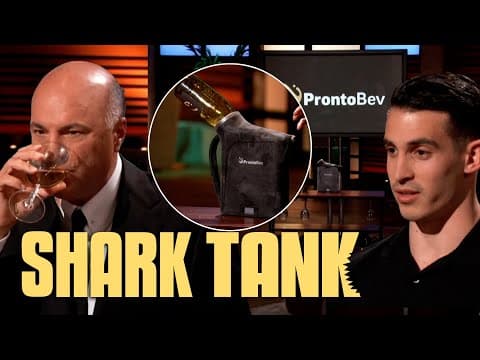 Will The Sharks Take A Sip With Prontobev? | Shark Tank US | Shark Tank Global