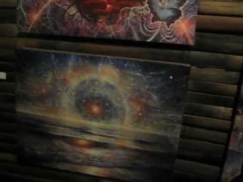 Visionary art gallery at BOOM 2012