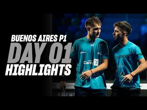 Buenos Aires Premier Padel : Day 1 – Round of 64–Men's Highlight