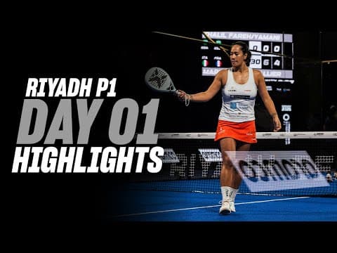 Riyadh Season Premier Padel P1: Day 1 - Women Highlight