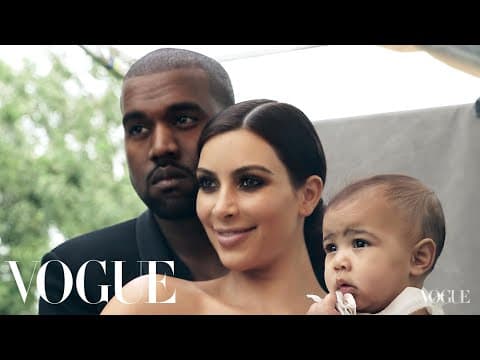 Behind Kim Kardashian West and Kanye West's April Vogue Cover Shoot
