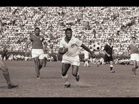 Pele and Eusebio in New York, 1966