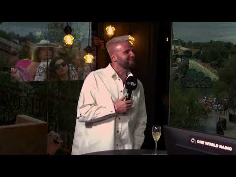 Topic at the One World Radio studio | Tomorrowland Belgium 2024