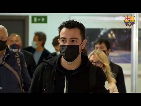 XAVI, FIRST DAY AT BARÇA (AGAIN) 💙❤️