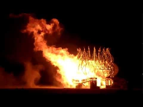 The Temple burns - 2009