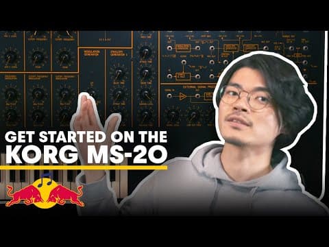 First Patch - Korg MS-20 | Red Bull Music Academy