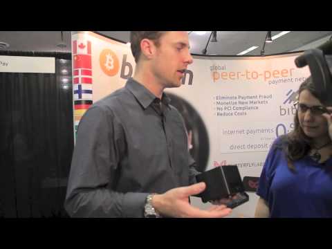 Butterfly Labs shows their ASIC minner at BItcoin 2013