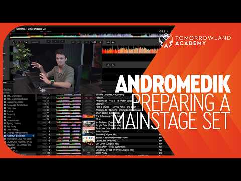 How to Prepare for a MainStage DJ Set | Andromedik Tutorial