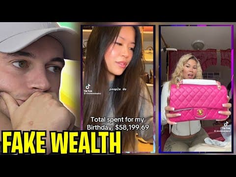 Influencers caught faking wealth online