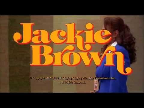 Jackie Brown: Opening tracking shot of Pam Grier walking through LAX in stewardess uniform, "Across 110th Street" plays.