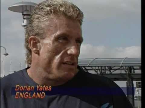 Mr Olympia 1992 - Helsinki backstage pumproom interview - Part4 (Dorian Yates)